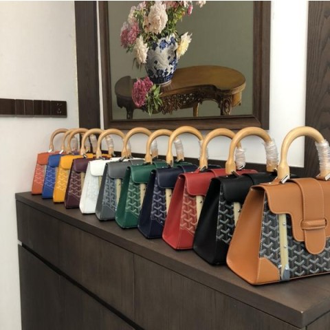 고야x 사이공 숄더백 28cm