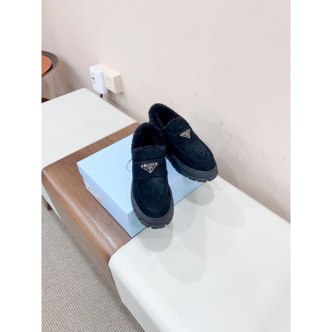 프라X 부티 스웨이드 로퍼