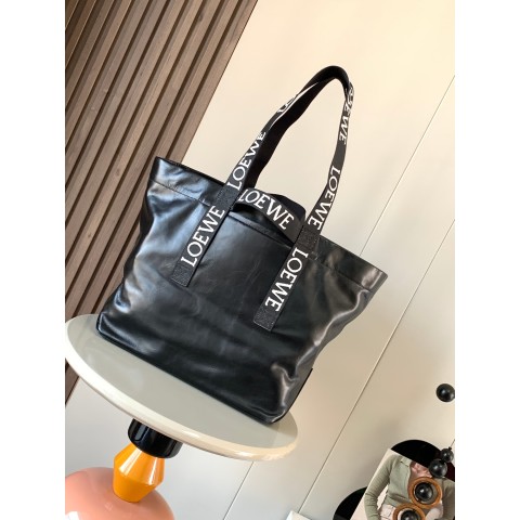 로에X 레더 쇼퍼백